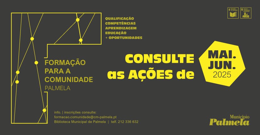 “Formação para a Comunidade” maio/junho com novas ações