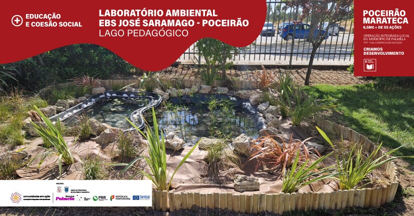 Laboratório Ambiental EBS José Saramago/Poceirão já tem Lago Pedagógico