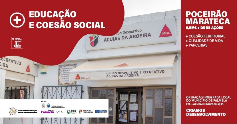 Obra na sede do Águias da Aroeira em fase de adjudicação