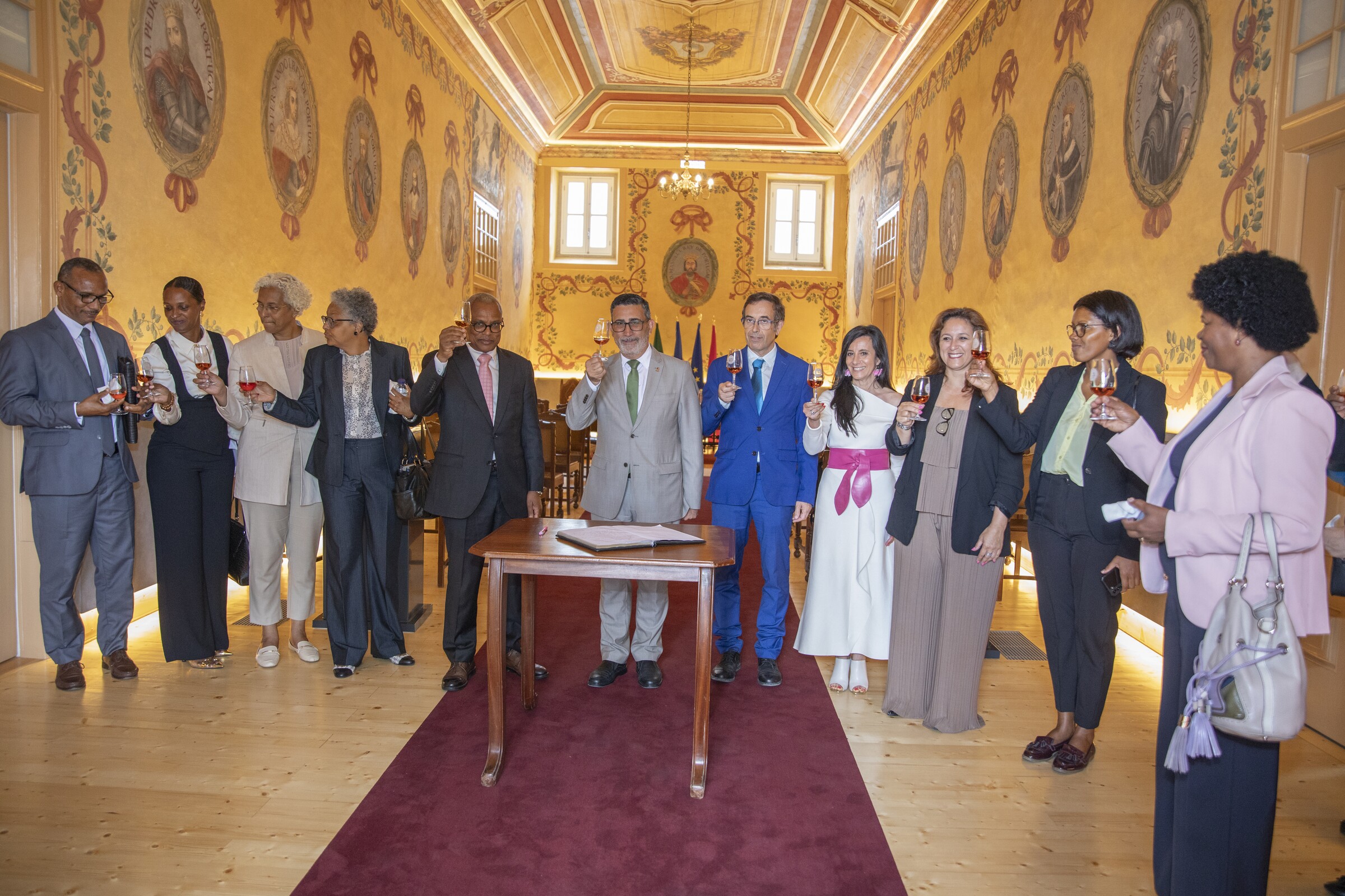 Presidente da República de Cabo Verde em Palmela para reforçar relações de amizade e cooperação