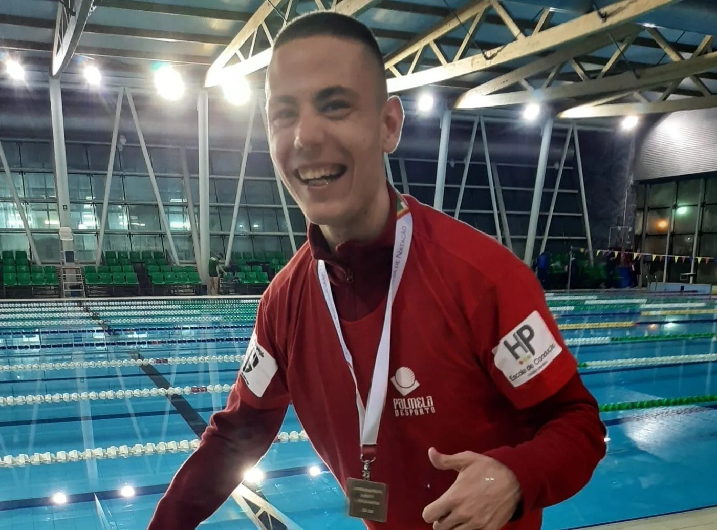 Rafael Cristina é Campeão Nacional de Natação Adaptada