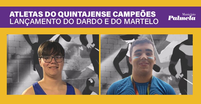 Atletas do Quintajense Campeões Nacionais de Atletismo