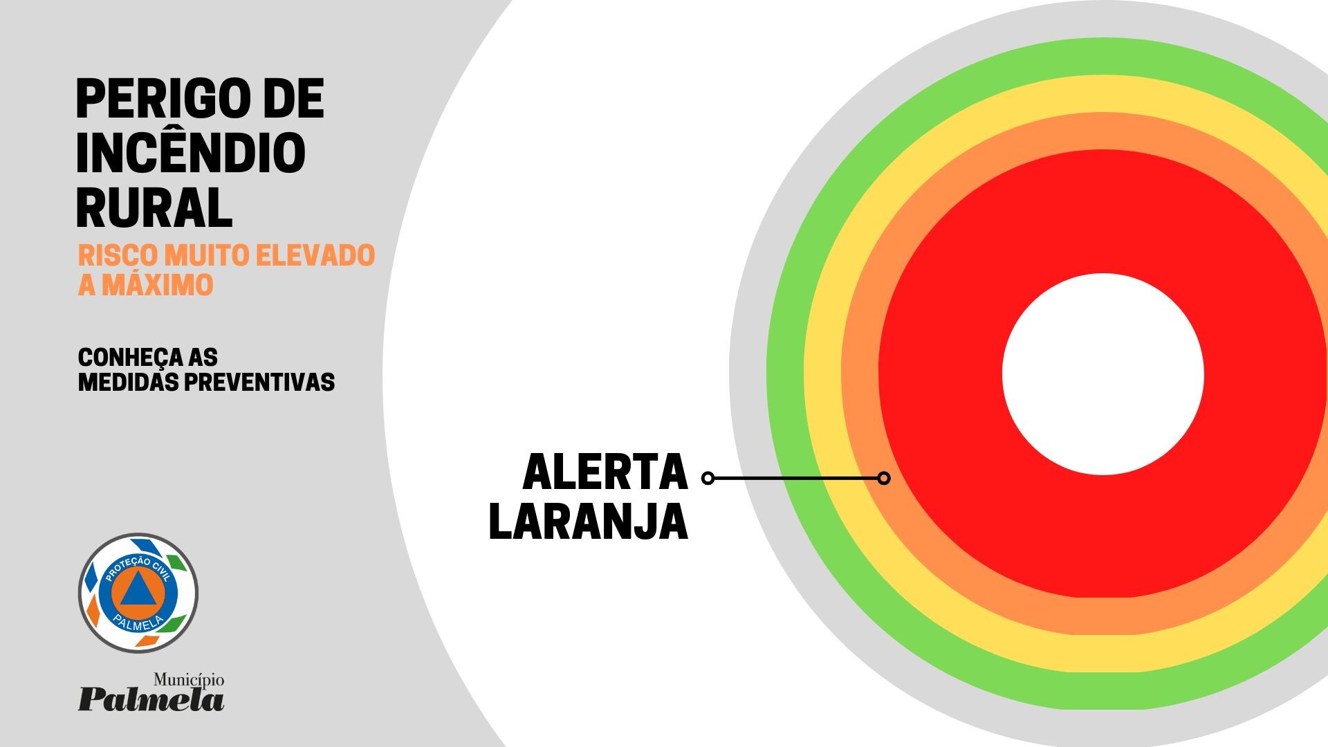Incêndios rurais: Alerta Laranja até 30 de junho - adote medidas preventivas