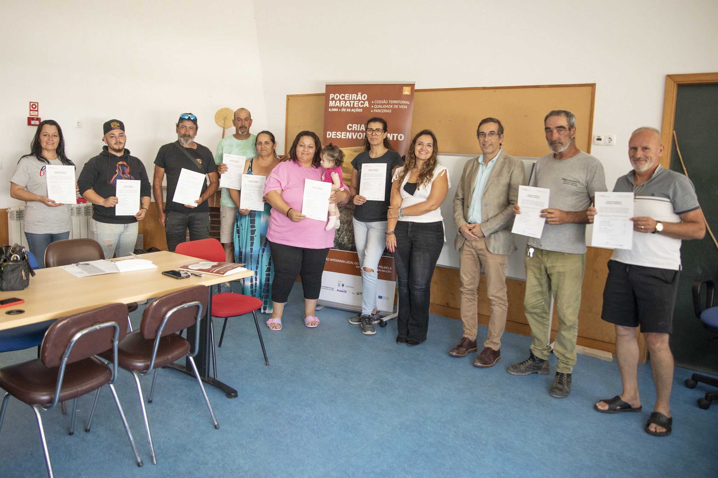 Ação “Desenvolvimento Pessoal e Emprego” concluída - formandas/os receberam diplomas