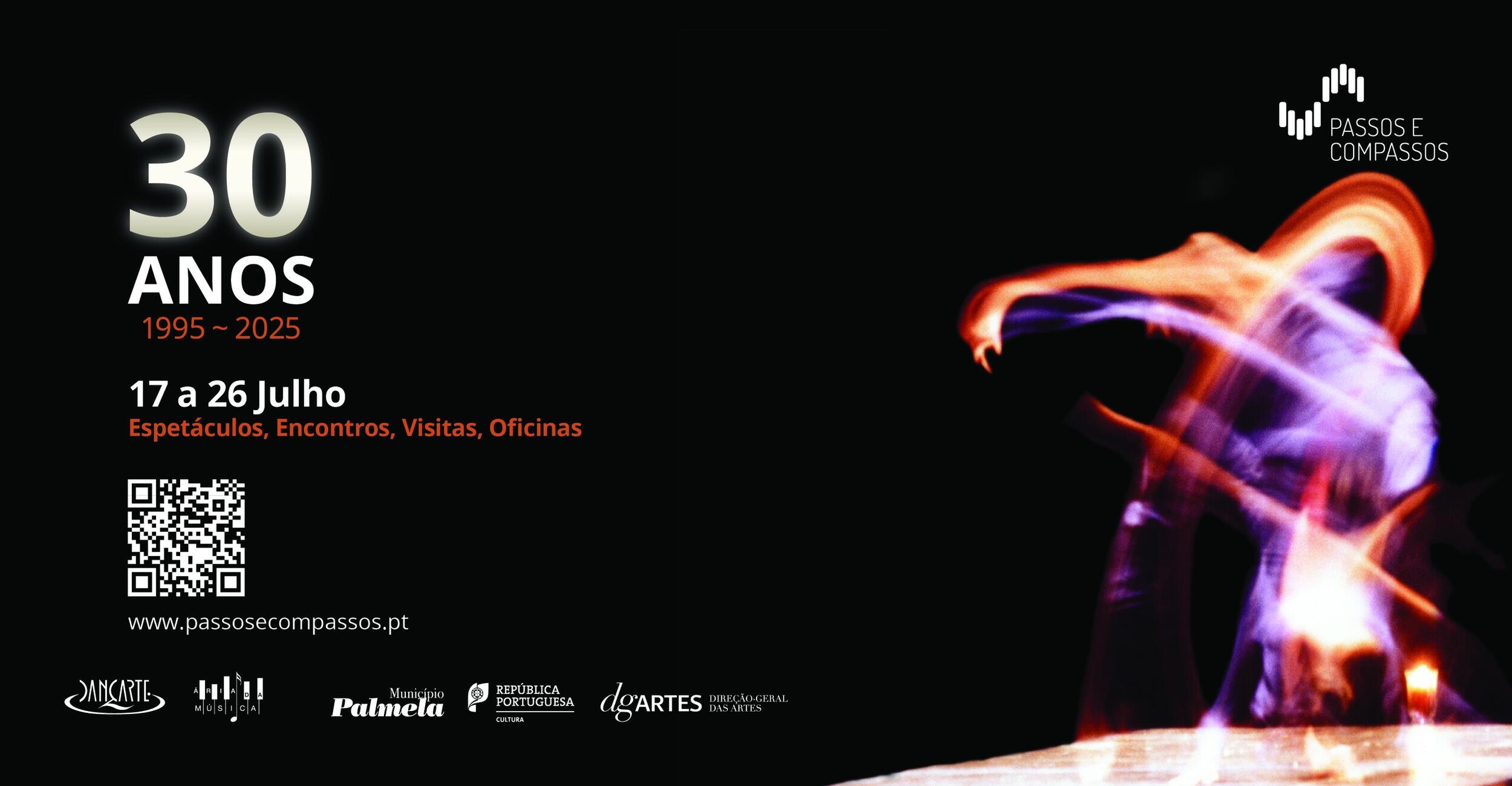 30 Anos Passos e Compassos: espetáculos, encontros, visitas e oficinas - participe!