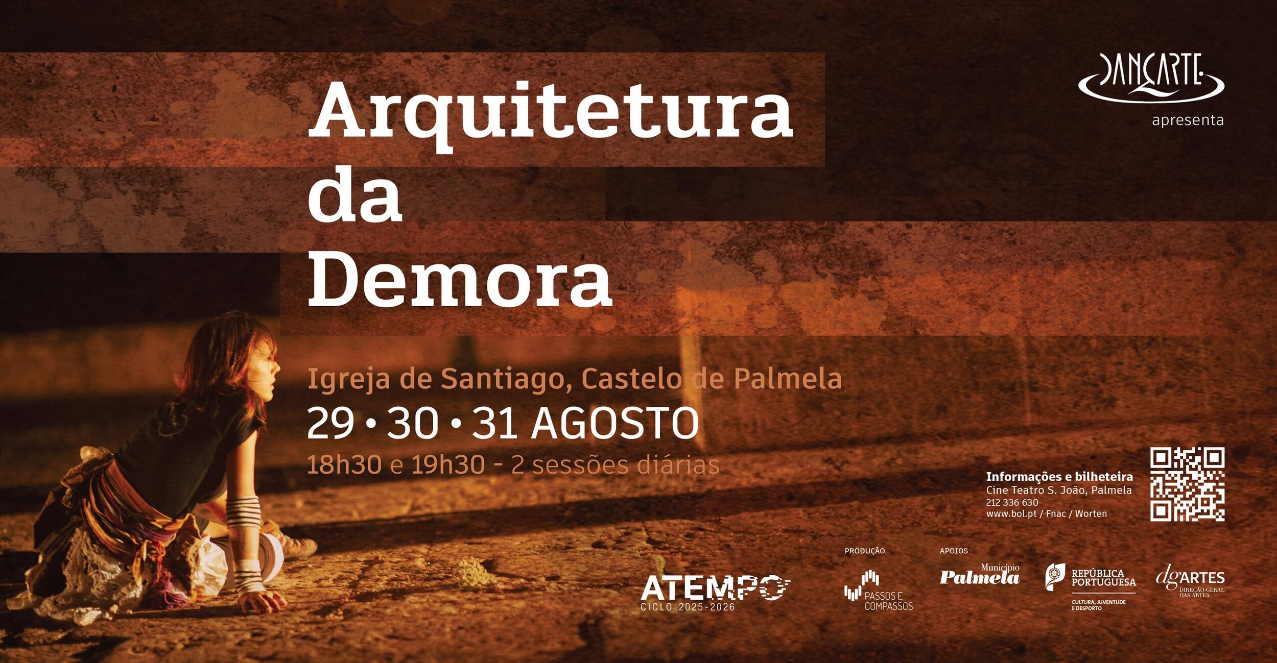 Dançarte apresenta “Arquitetura da Demora” no Castelo de Palmela