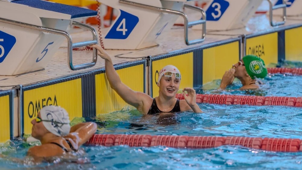 Leonor Parente é Bi-Campeã Nacional de Natação