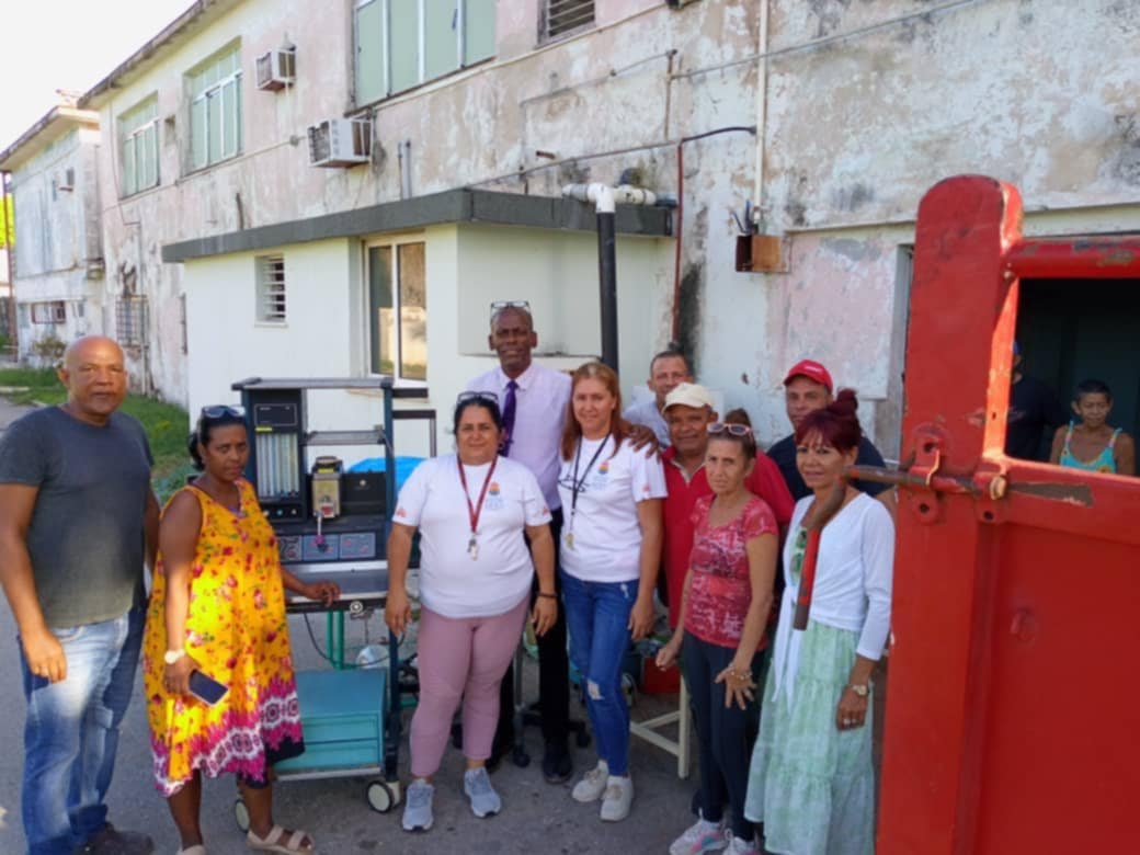 Solidariedade com Cuba Bens já foram distribuídos às populações mais afetadas