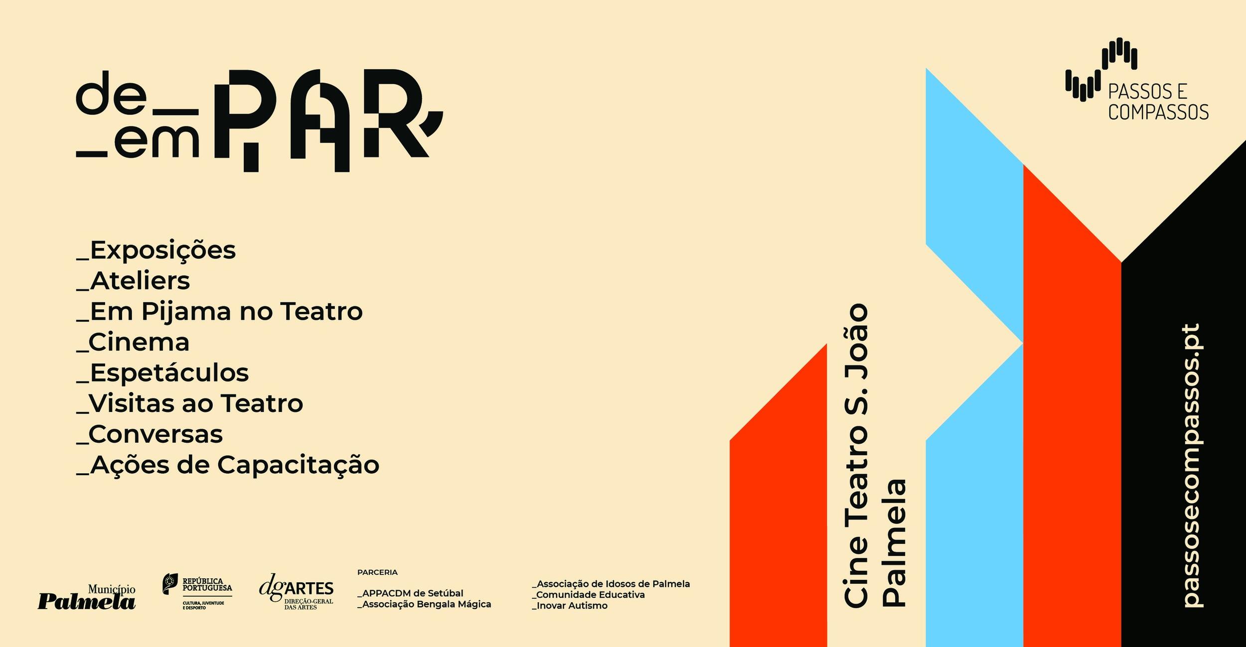 Projeto “De Par em Par” com novas ações para vários públicos a partir de outubro