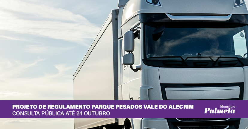 Projeto de Regulamento do Parque de Pesados de Vale do Alecrim em consulta pública