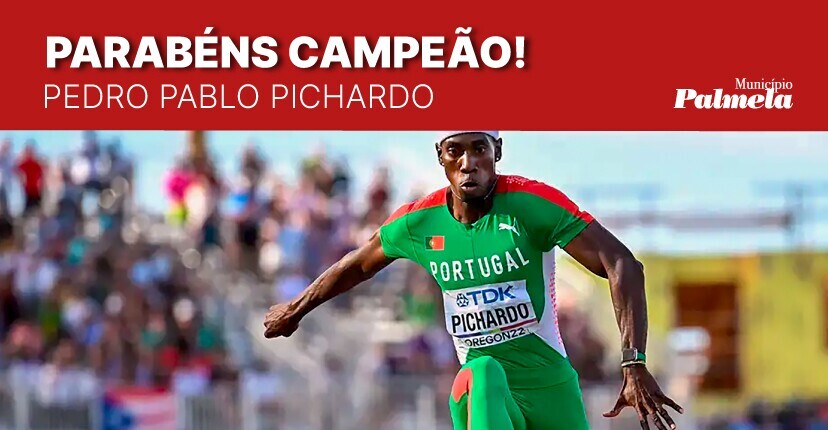Parabéns Pedro Pichardo -  Campeão Mundial de Triplo Salto em Tóquio