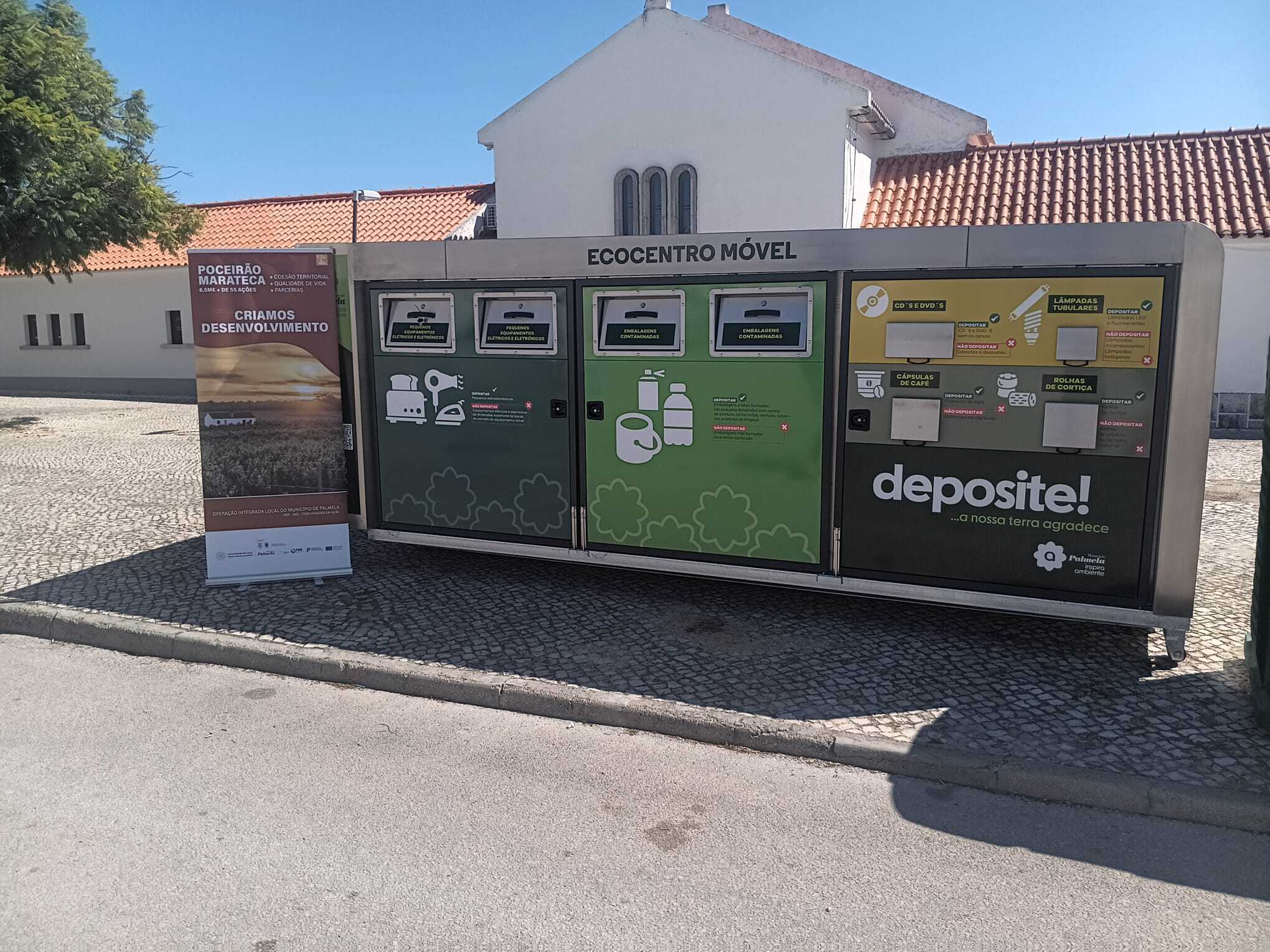 Poceirão e Marateca: Ecocentros Móveis já disponíveis