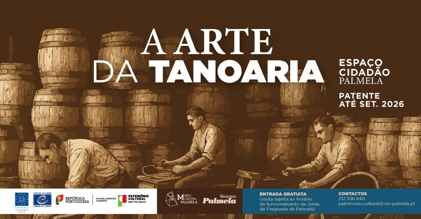 Exposição “A Arte da Tanoaria” patente até setembro 2026 no Espaço Cidadão