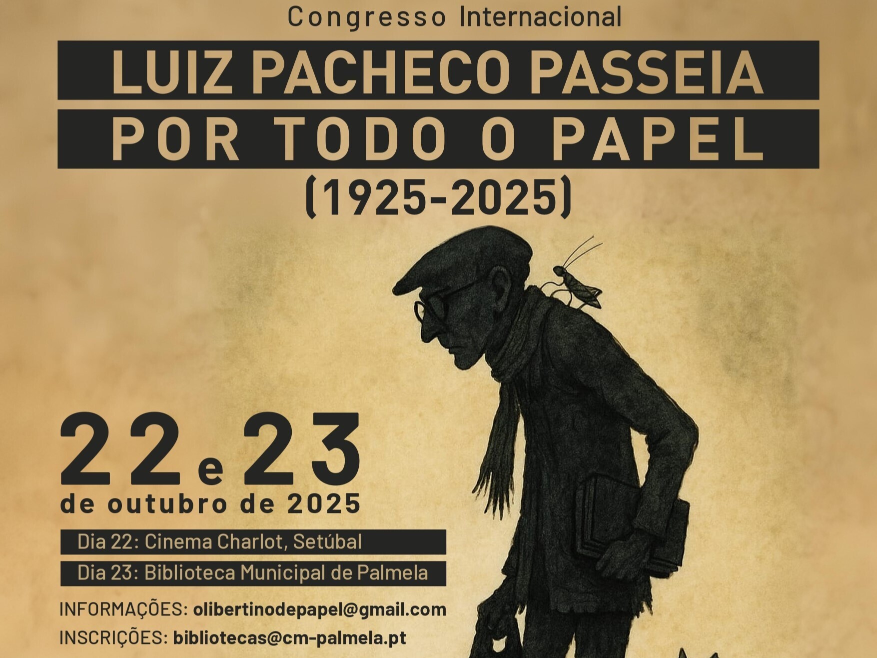 Centenário Nascimento Luiz Pacheco: Palmela recebe Congresso Internacional 