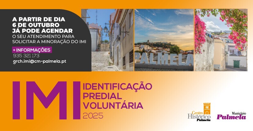 Redução de IMI no Centro Histórico – 2.ª fase - Atendimento presencial de 20 a 31 out.
