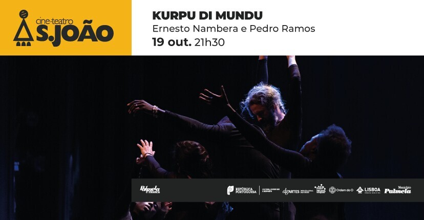 Ernesto Nambera e Pedro Ramos apresentam “Kurpu di Mundu” no Cine-Teatro S. João