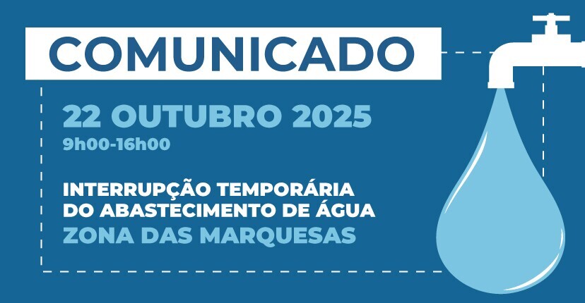 Marquesas: Interrupção temporária do abastecimento de água – 22 outubro