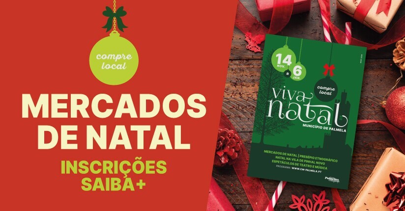 Inscreva-se para participar nos Mercados de Natal 2025 de 1 a 10 novembro!