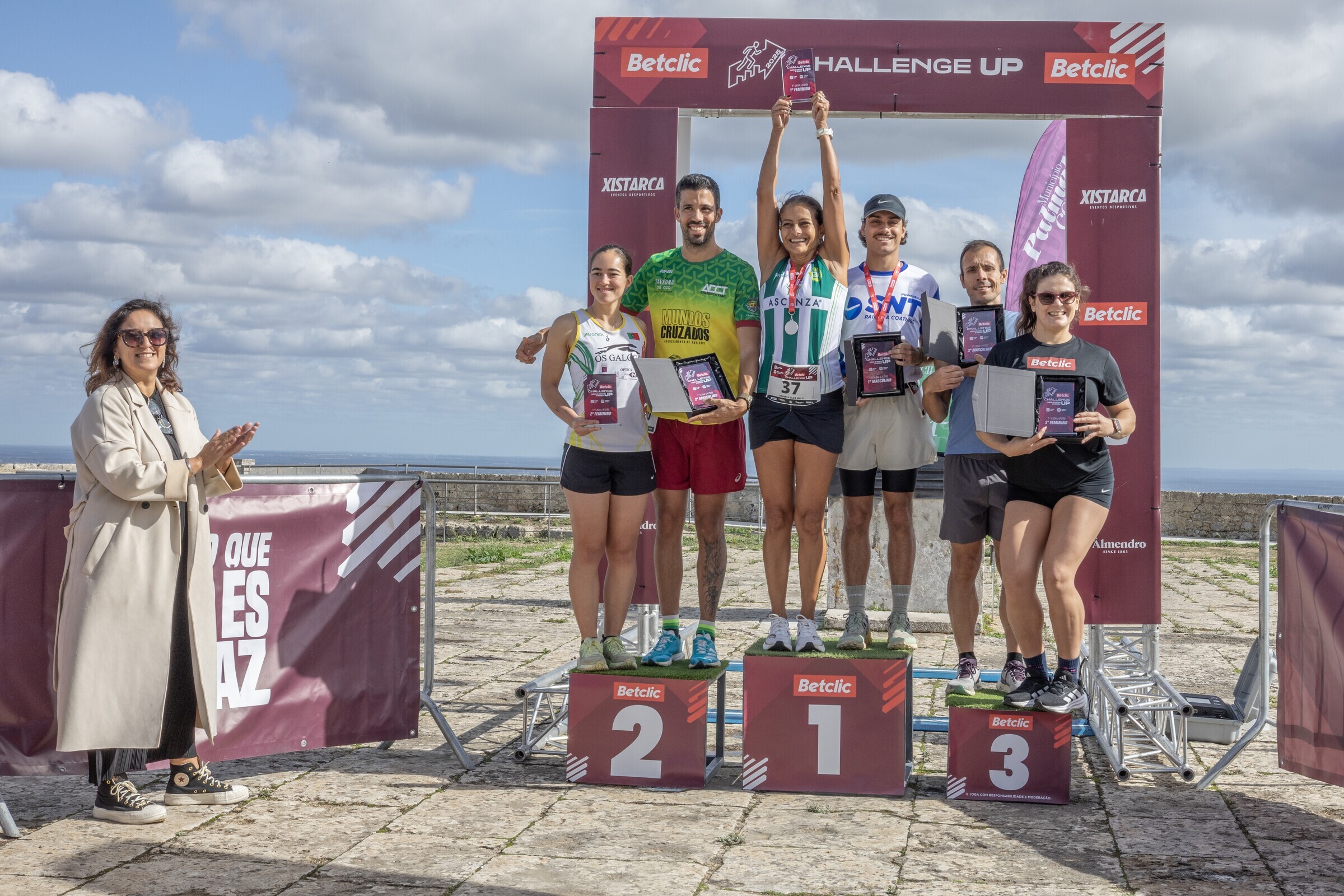 Betclic Challenge Up “Subida ao Castelo de Palmela” disputada por 48 atletas