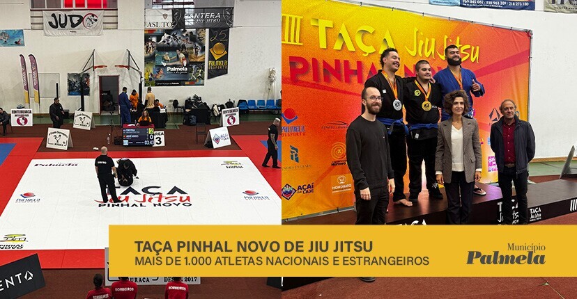 Taça Pinhal Novo de Jiu Jitsu juntou mais de 1.000 atletas nacionais e internacionais