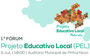 Câmara Municipal de Palmela promove 1º Fórum Projeto Educativo Local    