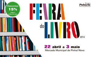 Mercado Municipal de Pinhal Novo recebe Feira do Livro até 3 de maio 