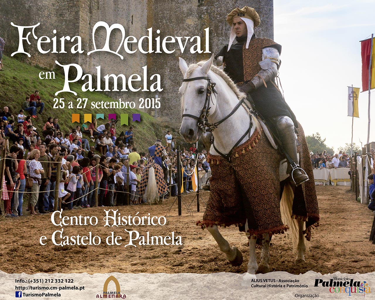 Inscrições abertas para exploração de espaços comerciais na Feira Medieval de Palmela