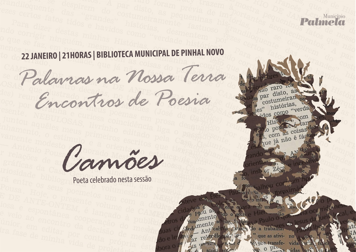 “Palavras na nossa terra”: Camões é o poeta em destaque na tertúlia de janeiro