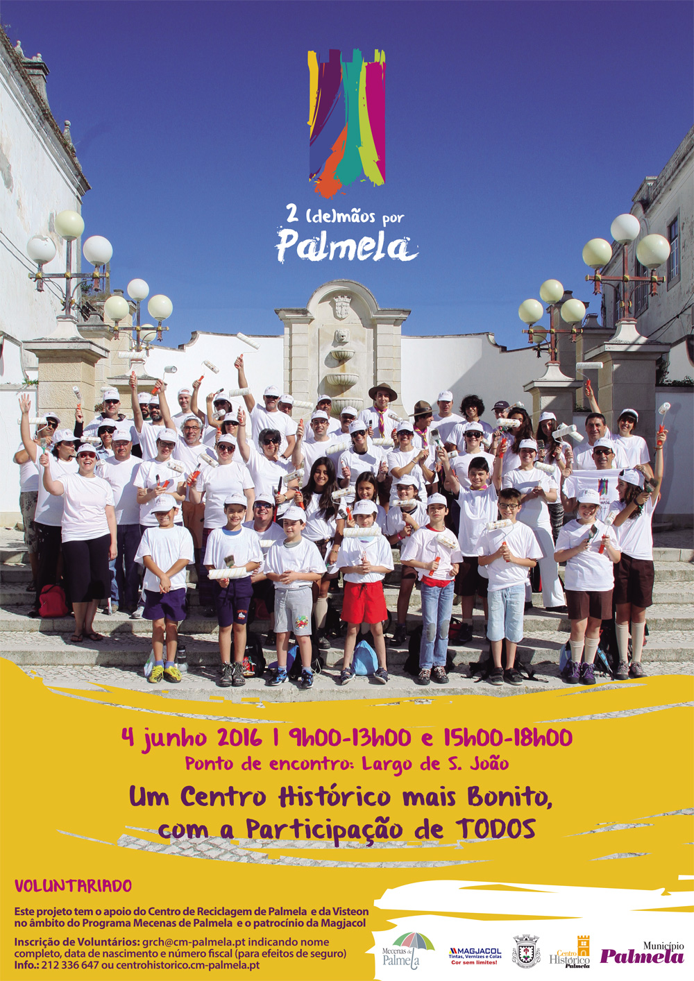 Projeto “2 (de)mãos por Palmela” - ação adiada para 4 de junho