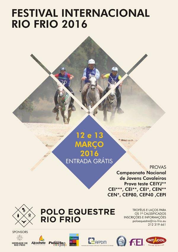 Festival Internacional de Rio Frio a 12 e 13 de março