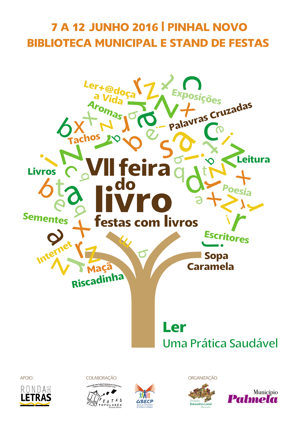 Município promove VII Feira do Livro em Pinhal Novo