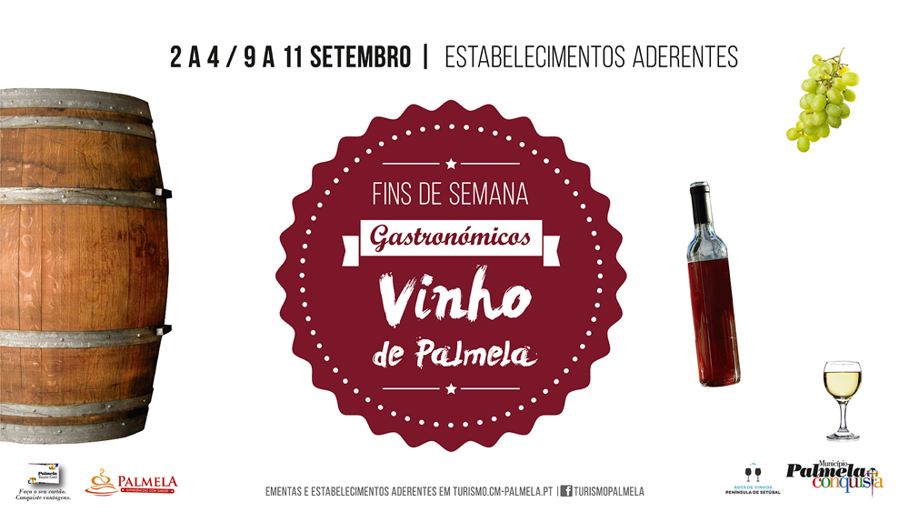 Vinho de Palmela em destaque nos próximos Fins de Semana Gastronómicos