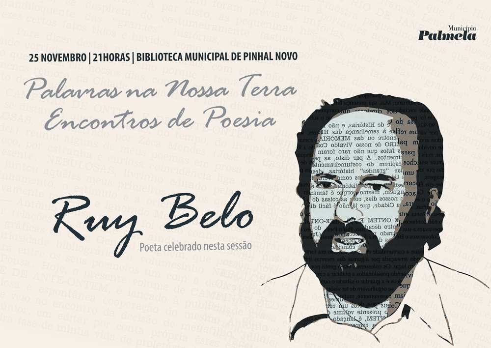 Tertúlia poética reúne na Biblioteca Municipal de Pinhal Novo para homenagear Ruy Belo