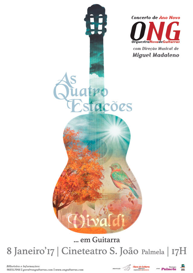 Concerto de Ano Novo: Música de Vivaldi pela Orquestra Nova de Guitarras