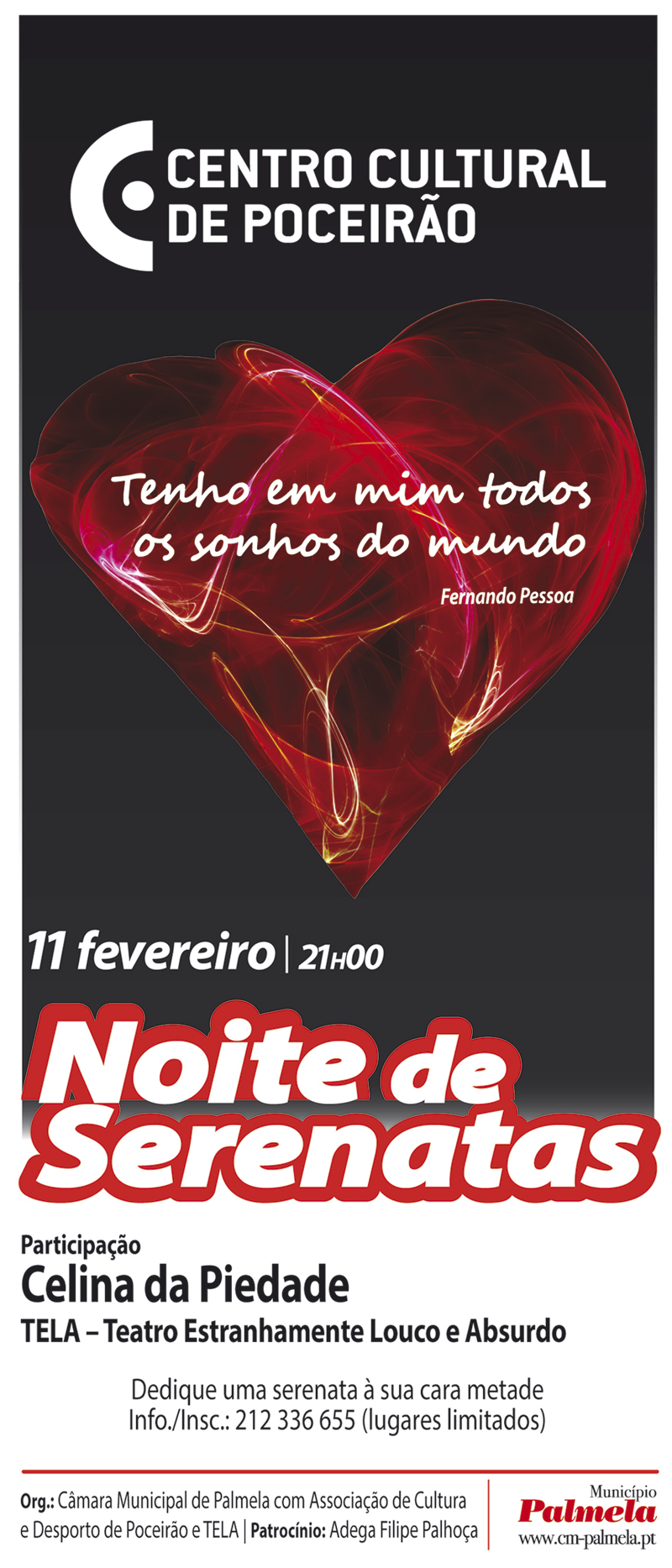 Noite de Serenatas com Celina da Piedade e o TELA no Centro Cultural de Poceirão