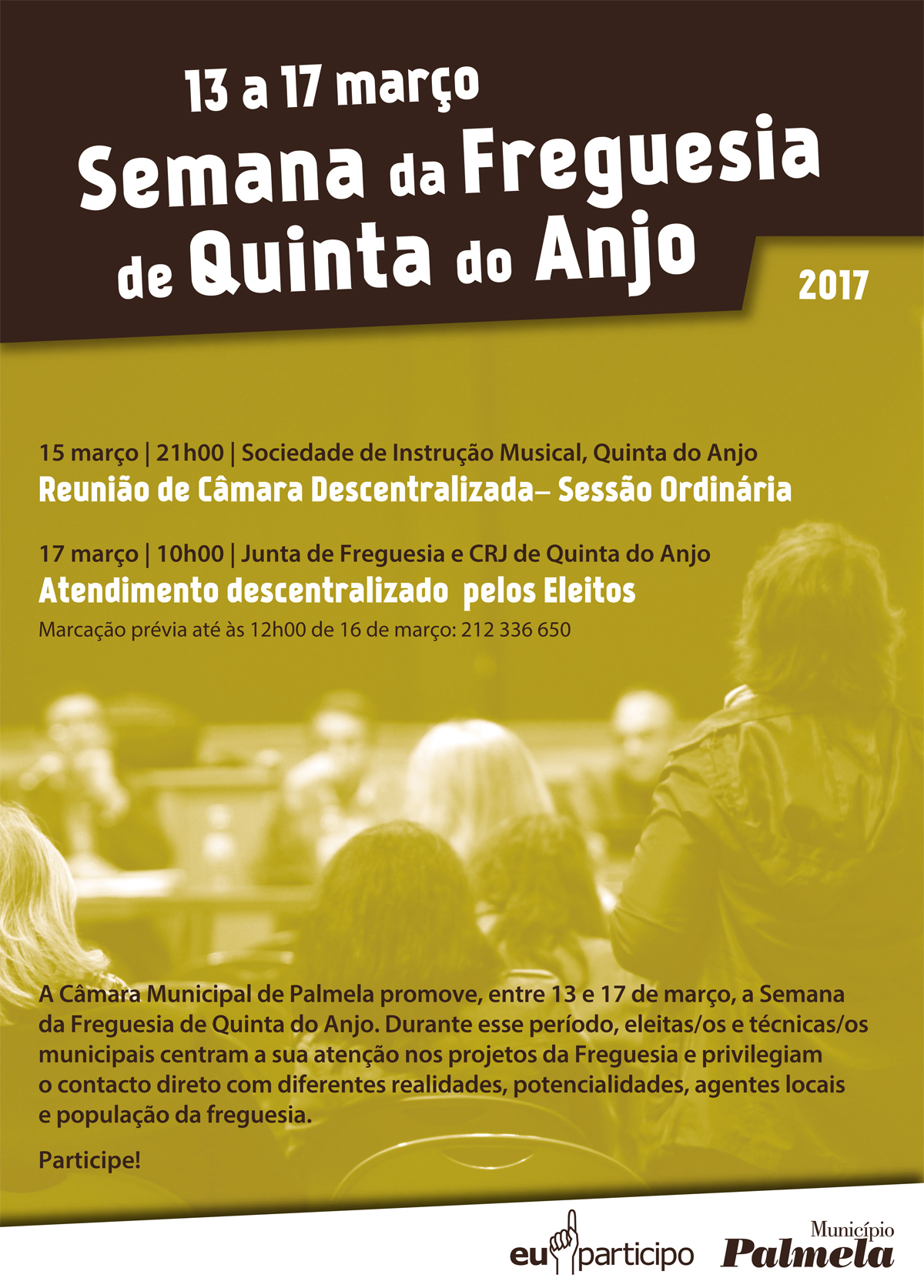Semana da Freguesia de Quinta do Anjo: Dossiê