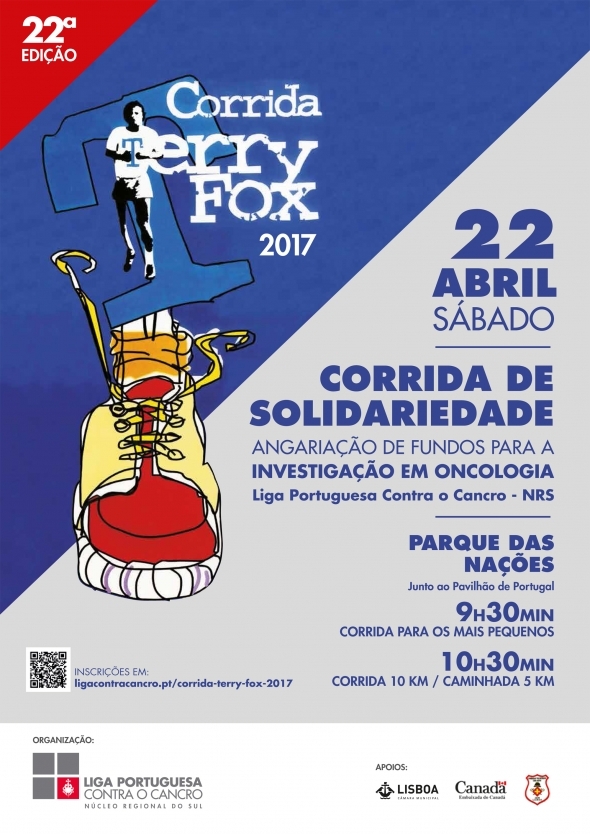 Liga Portuguesa Contra o Cancro-NRS realiza 22ª edição da Corrida Terry Fox