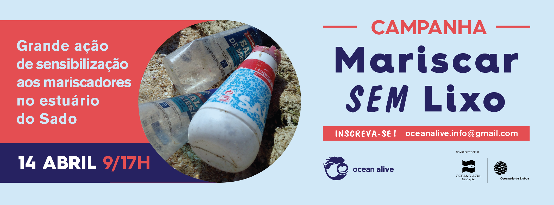 Palmela apoia ação de sensibilização aos mariscadores do estuário do Sado promovida pela Ocean Alive