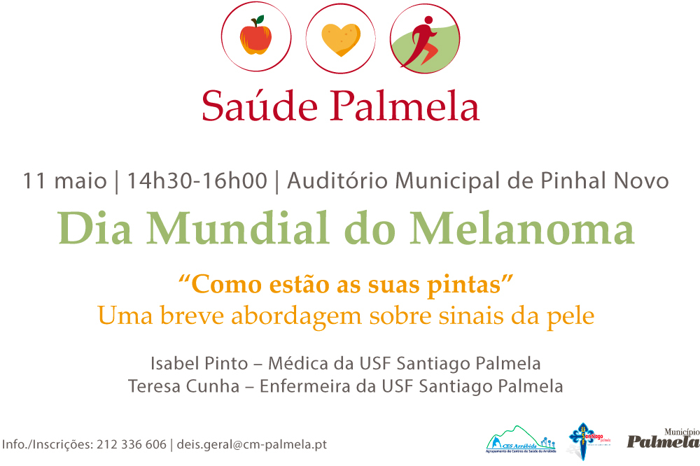 “Como estão as suas pintas?” | Município de Palmela sensibiliza para o Melanoma