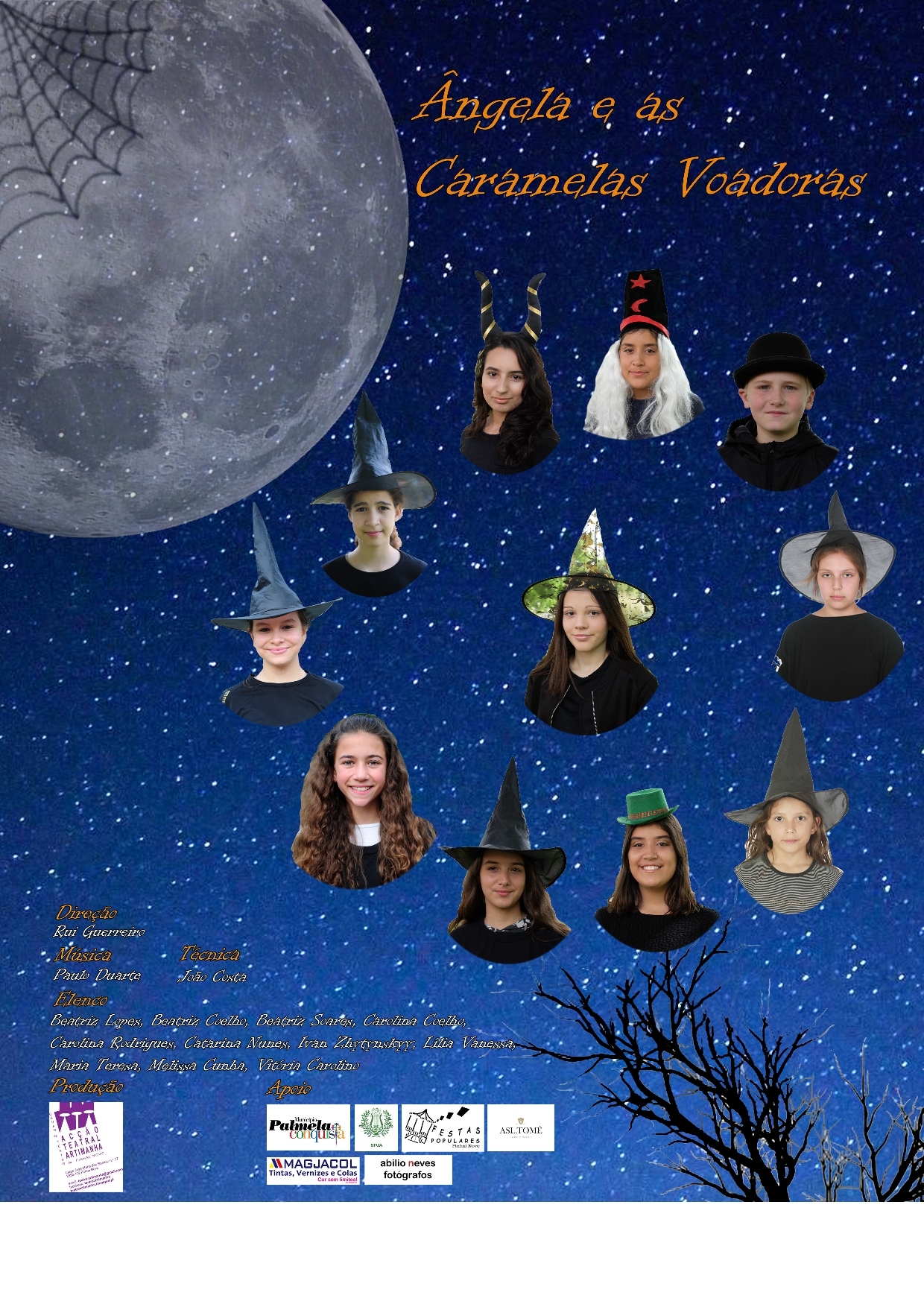 ATA estreia "Angela e as Caramelas Voadoras" no Auditório Municipal de Pinhal Novo