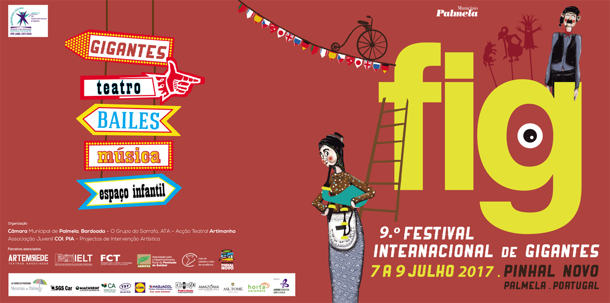 9.º FIG - 7 a 9 de julho | Gigantes à solta em Pinhal Novo!