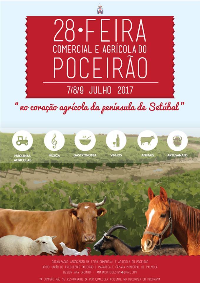 Município apoia a 28.ª Feira Comercial e Agrícola: Poceirão promove mundo rural e os seus produtos