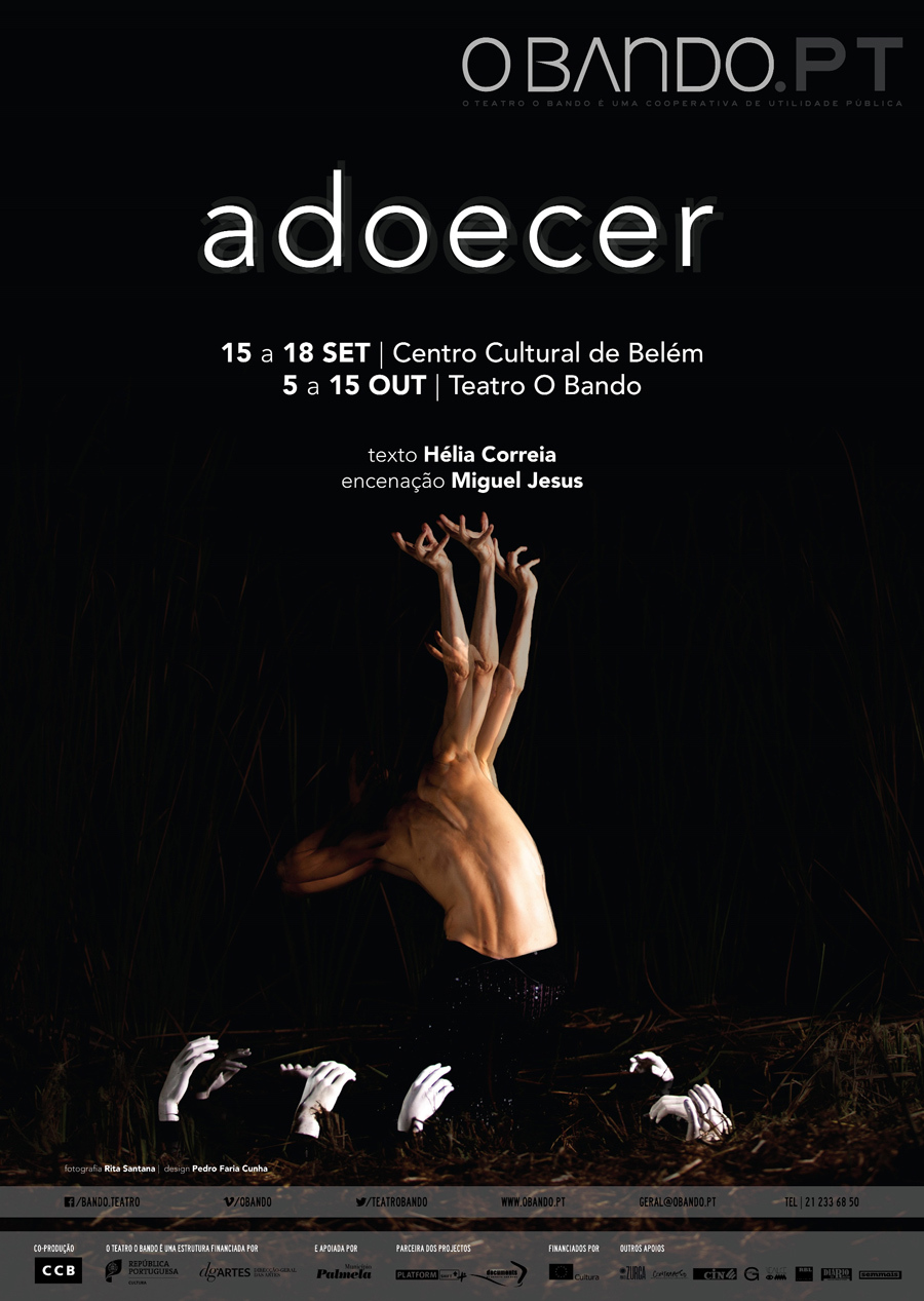 "Adoecer" em cena na sede do Teatro O Bando até 15 de outubro