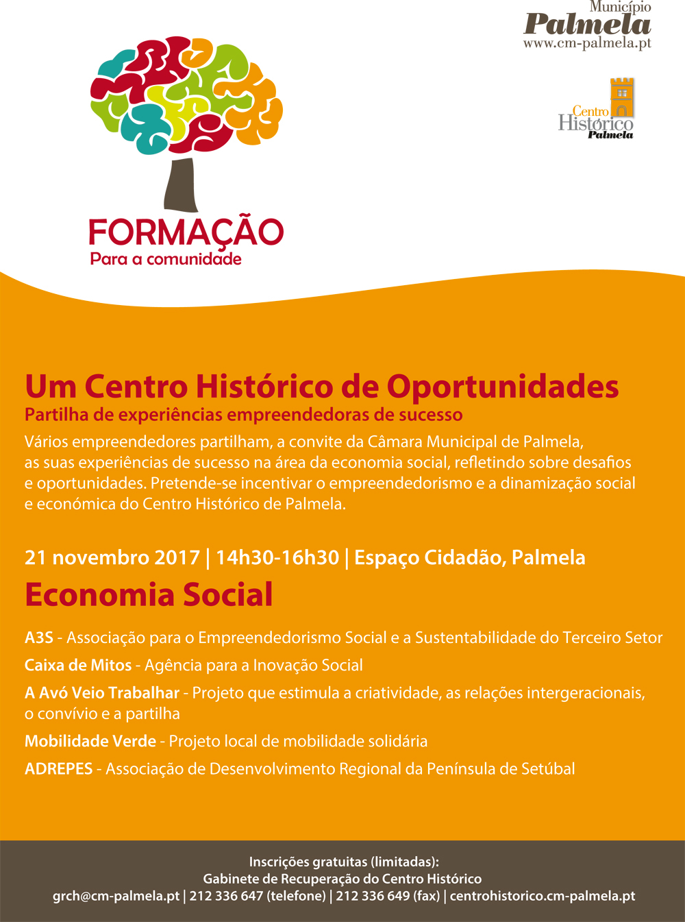 Um Centro Histórico de Oportunidades: Município desafia empreendedores da área da Economia Social...