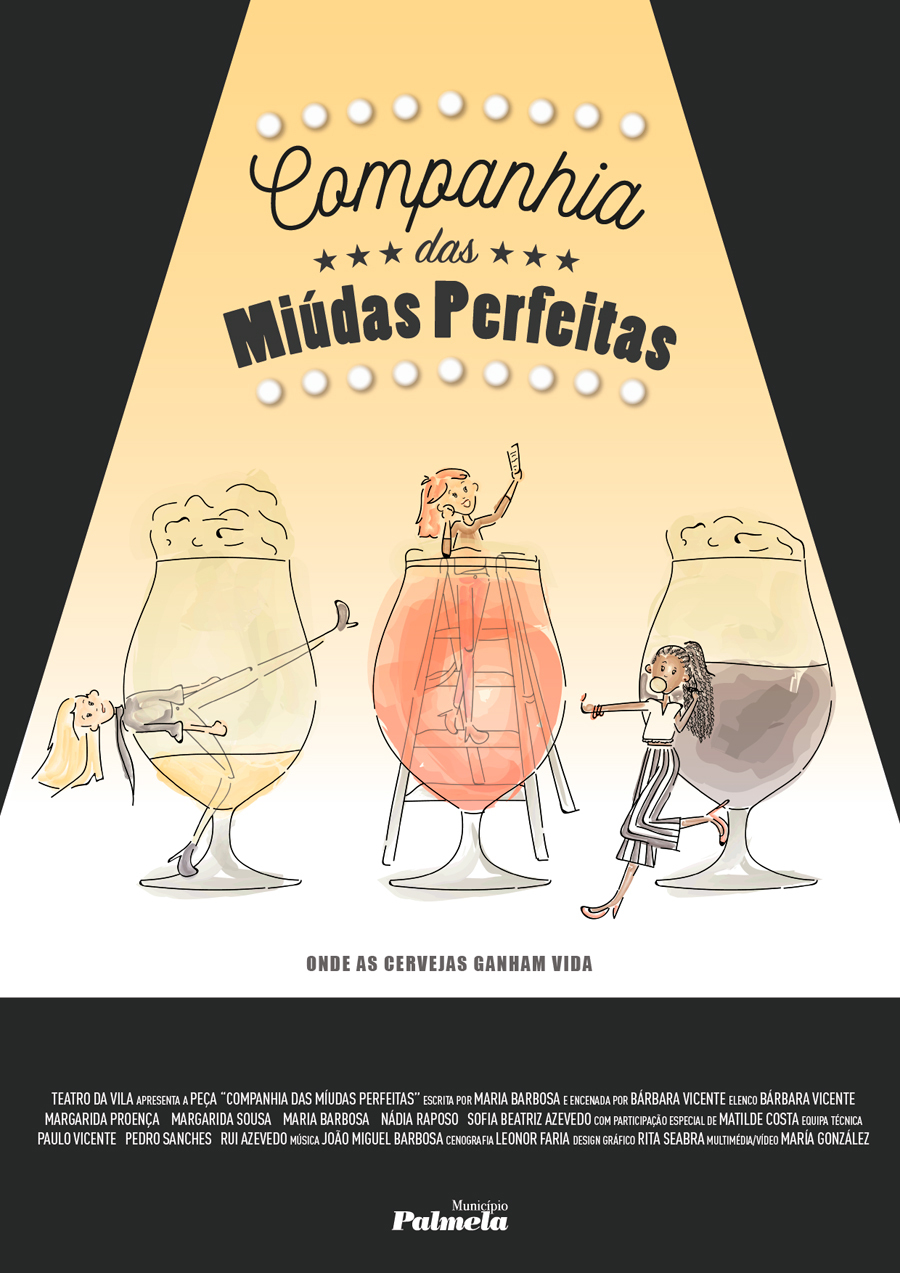 A Companhia das Miúdas Perfeitas vai ao Cine-teatro S. João