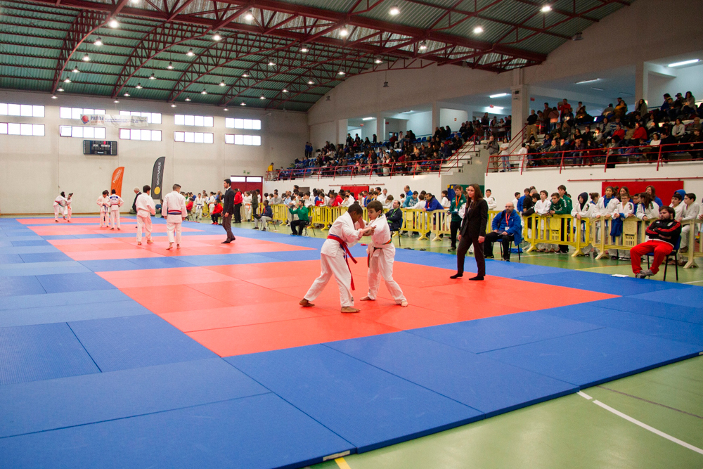 Perto de 650 judocas reunidos em provas no Pinhal Novo