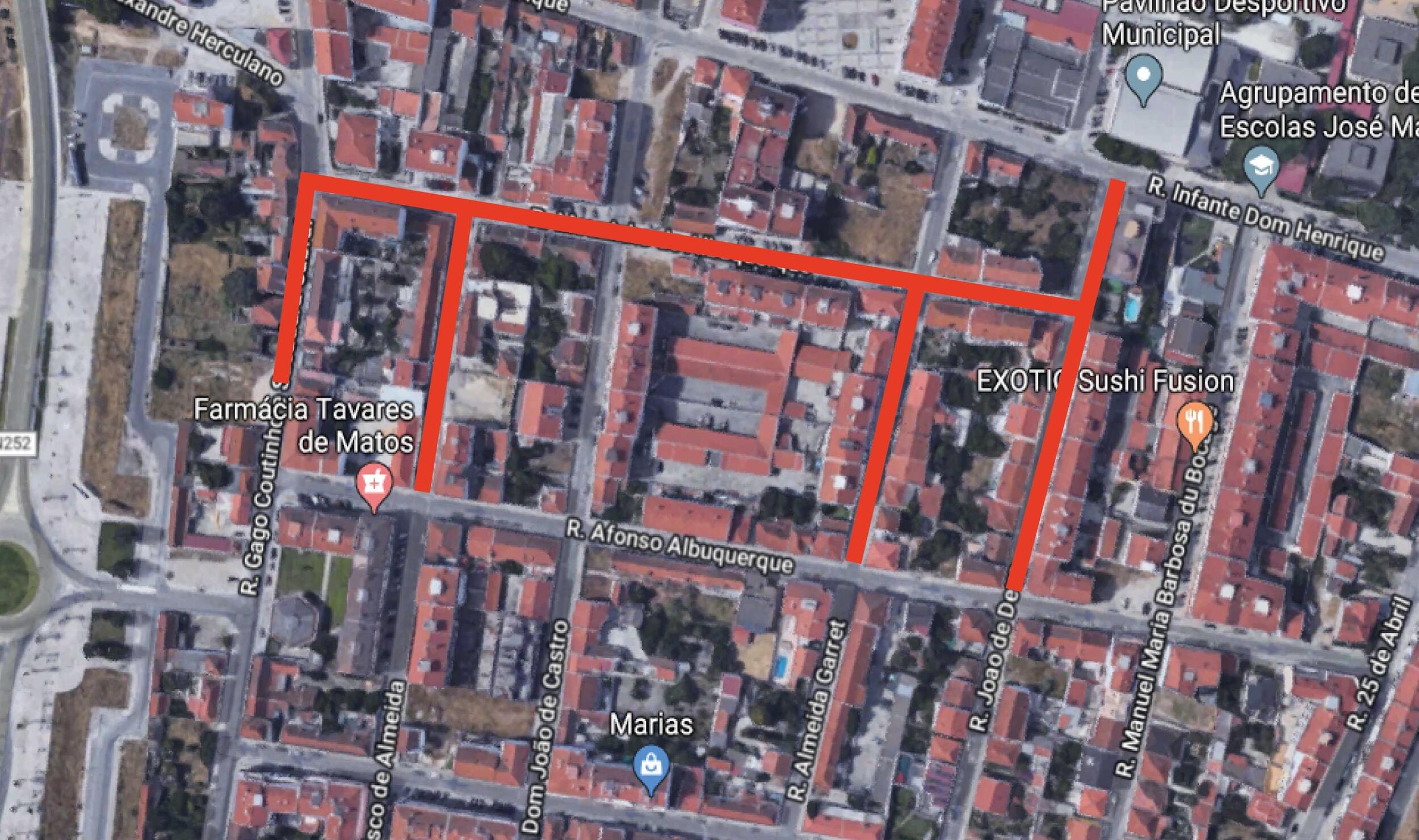 Períodos de interrupção do abastecimento de água: Parte da zona sul de Pinhal Novo nos dias 30 e ...