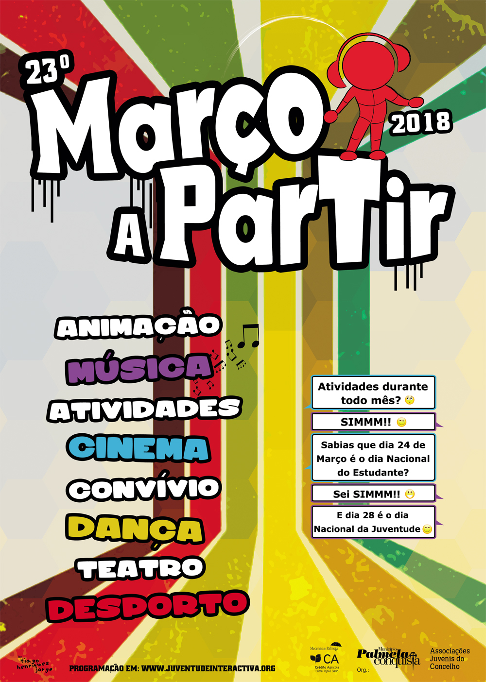 “Março a Partir” está a chegar: Associações juvenis recebem 5 mil euros para atividades