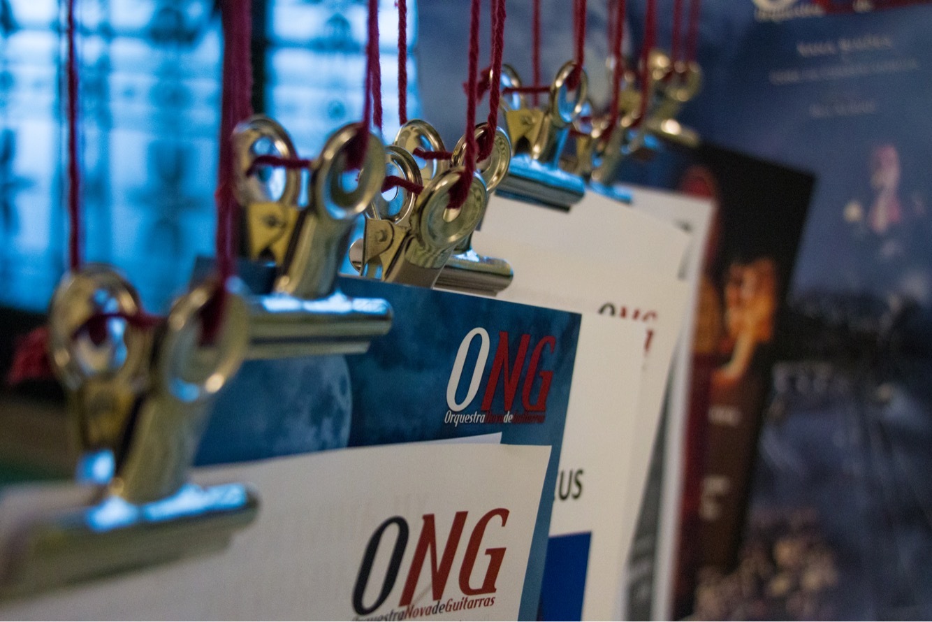 Exposição celebra 12 anos da Orquestra Nova de Guitarras