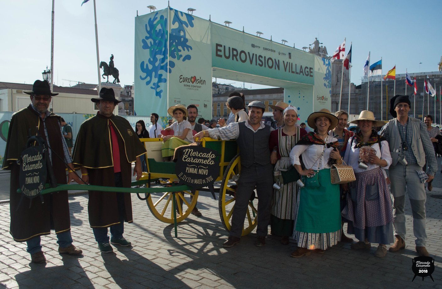 Sopa Caramela promove-se na Eurovision Village